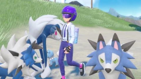 Shiny Rockruff and Lycanroc Forms