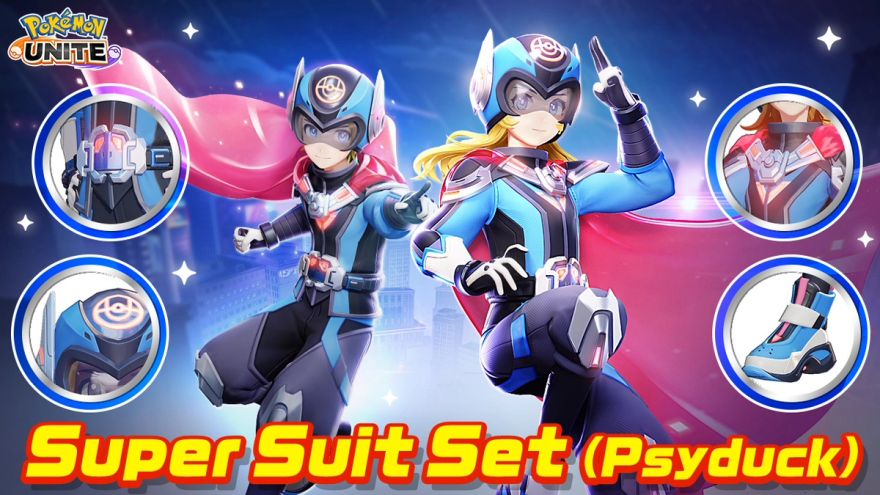 Event article for the Lucky Ice Pops: Super Suit Set (Psyduck)