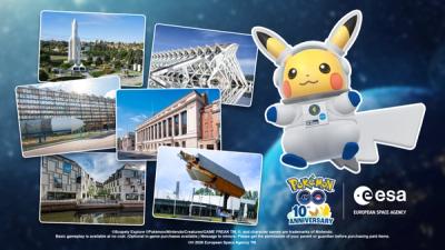 European Space Agency and Pokémon GO