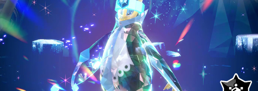 Empoleon with the mightiest mark is back in Tera Raids in Pokémon Scarlet & Violet!