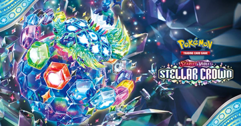 Pokémon TCG: Scarlet & Violet—Stellar Crown key art