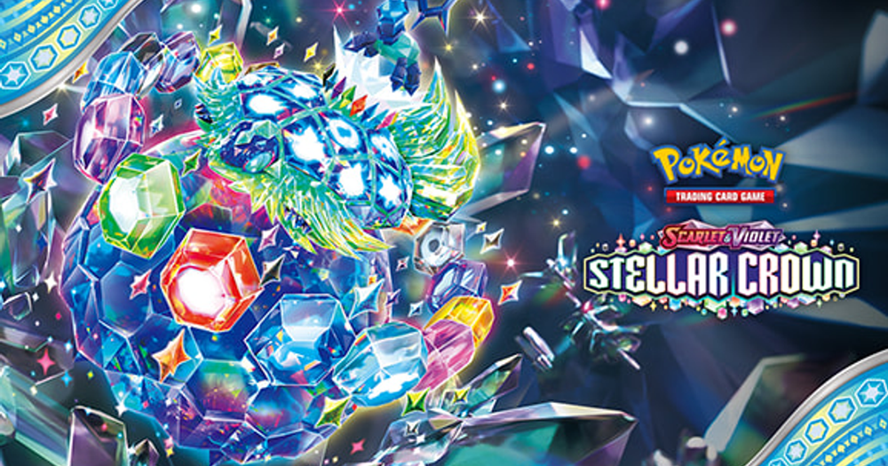 Pokémon TCG: Scarlet & Violet—Stellar Crown key art
