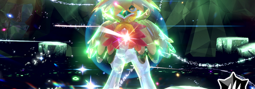 Hisuian Decidueye with the Mightiest Mark is back in Tera Raids in Pokémon Scarlet & Violet!