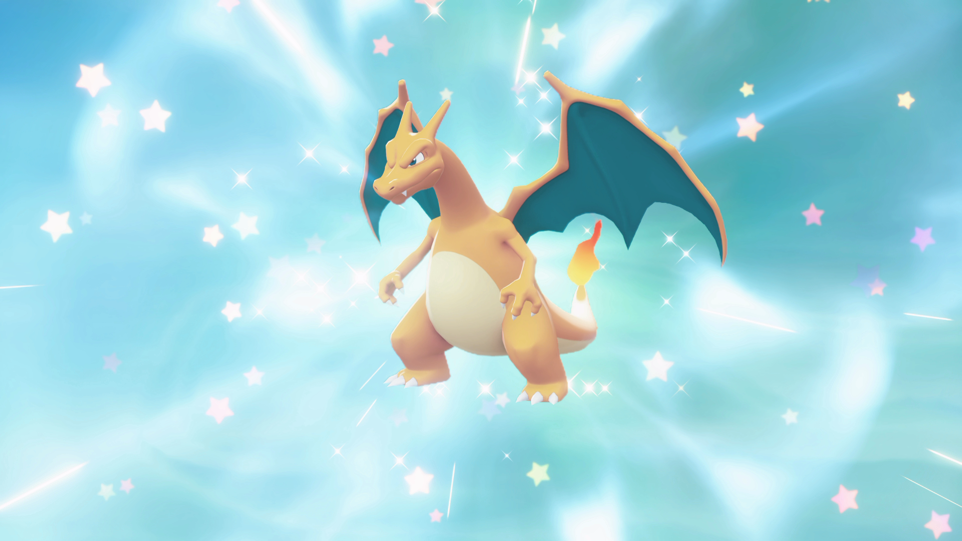 Charizard arriving in game