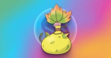 Mega Victreebel in Mega Raids event artwork — Pokémon GO