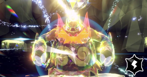 Mighty Emboar Tera Raid in Pokémon Scarlet & Violet!