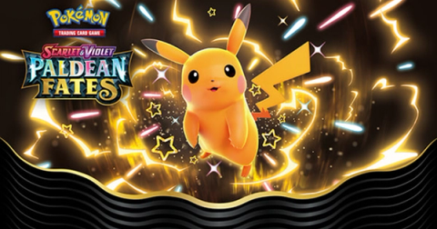 Pokémon TCG: Scarlet & Violet—Paldean Fates key art