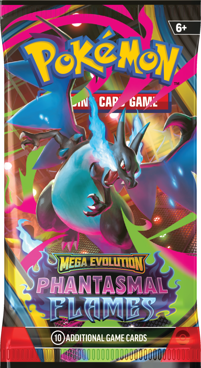 Mega Charizard Phantasmal Flames Pack Art