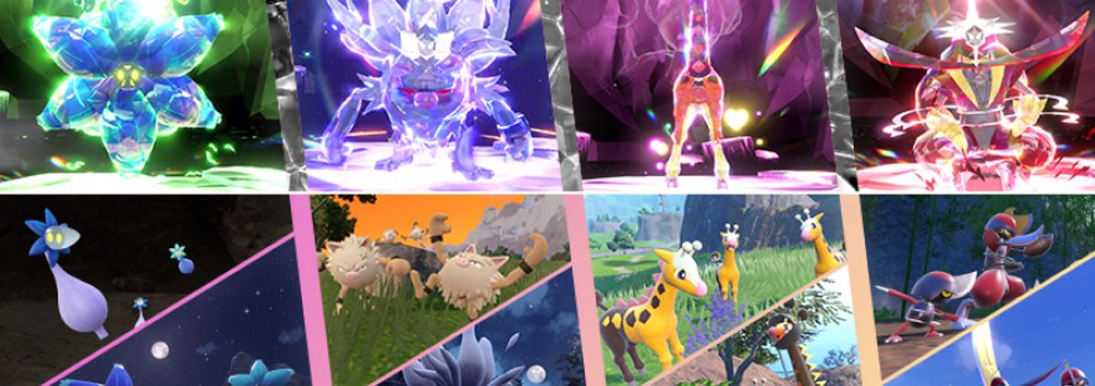 Special black crystal Tera Raid Battles and mass outbreaks are coming to Pokémon Scarlet & Violet!