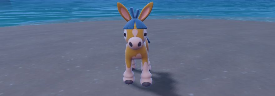 Discover the best strategy for finding and capturing shiny Mudbray in Pokémon Scarlet & Violet.