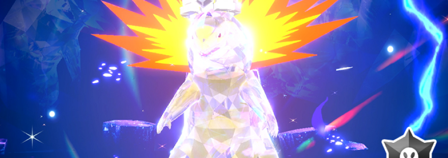 Typhlosion with the mightiest mark is back in Tera Raids in Pokémon Scarlet & Violet!