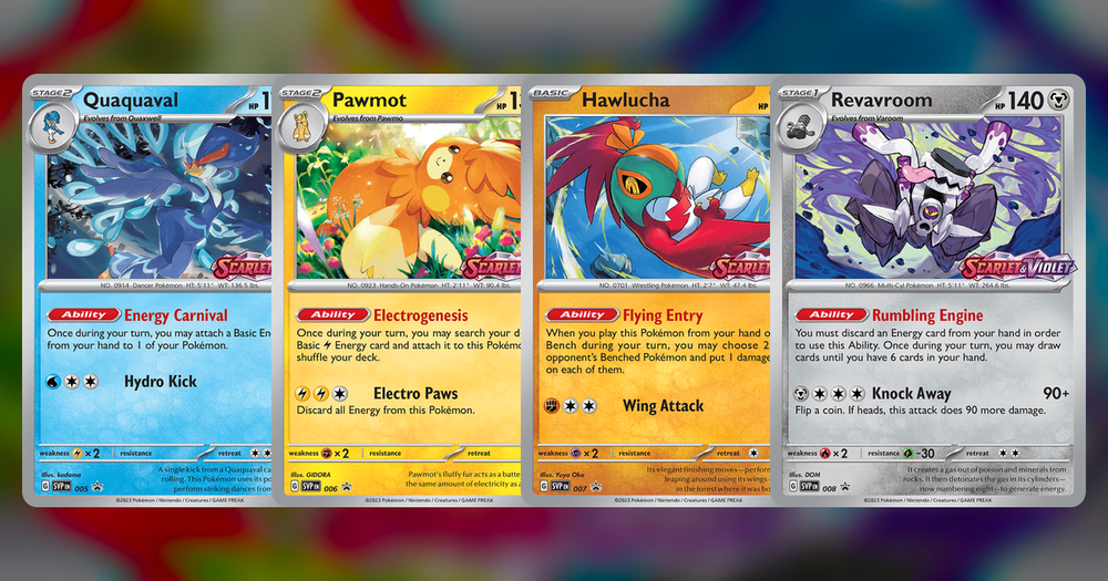 Scarlet & Violet Build & Battle Box promo cards