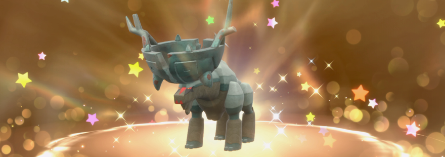 Claim Shiny Ting-Lu for a limited time in Pokémon Scarlet & Violet!