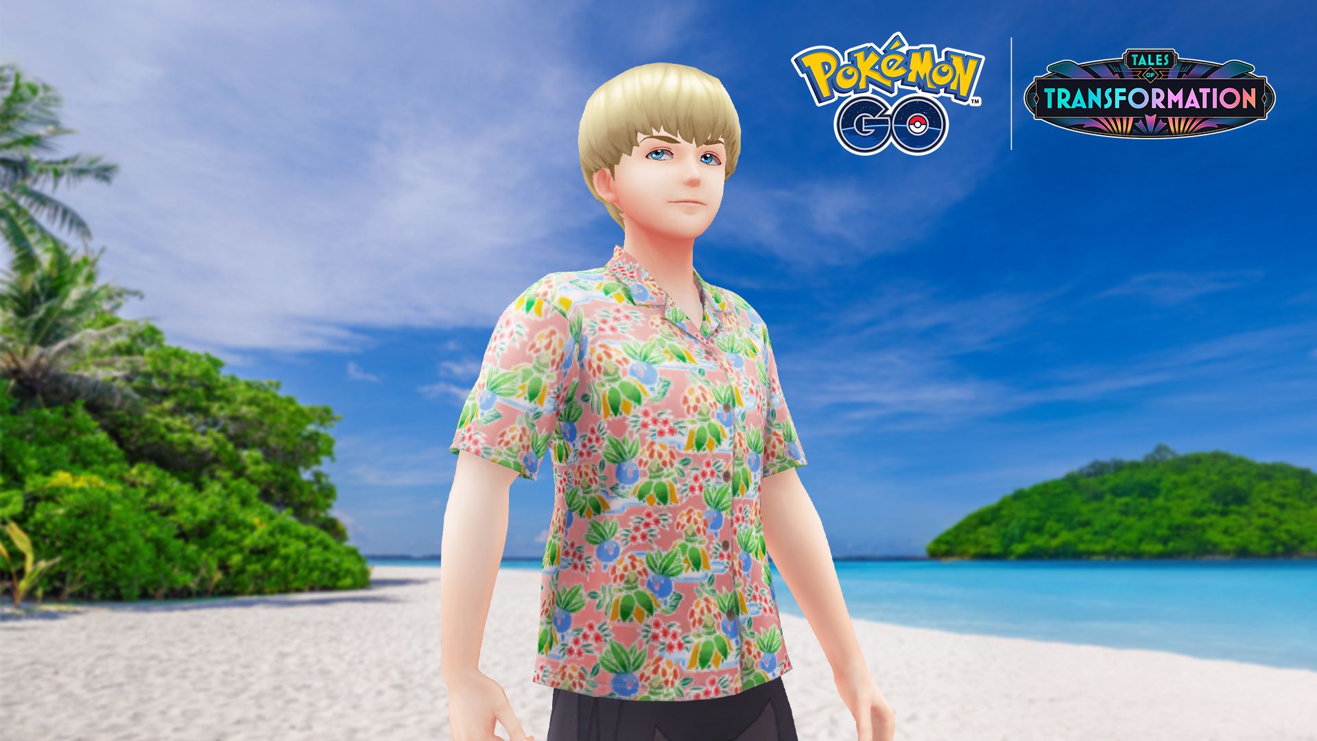 Pokémon Concierge Haru’s Aloha Shirt
