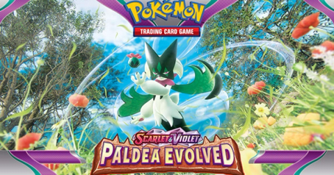 Pokémon TCG: Scarlet & Violet—Paldea Evolved key art