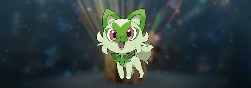 There's a new distribution for Pokémon Scarlet and Violet players featuring Liko's Sprigatito.