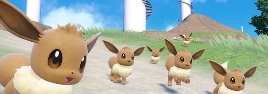In celebration of Eevee day, there will be a large increase in Eevee outbreaks in both Paldea and Kitakami.