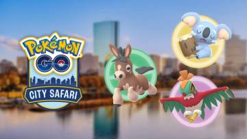 Pokémon GO City Safari: Boston event artwork — Pokémon GO