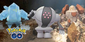 Regirock, Regice, and Registeel in 5-Star Raids