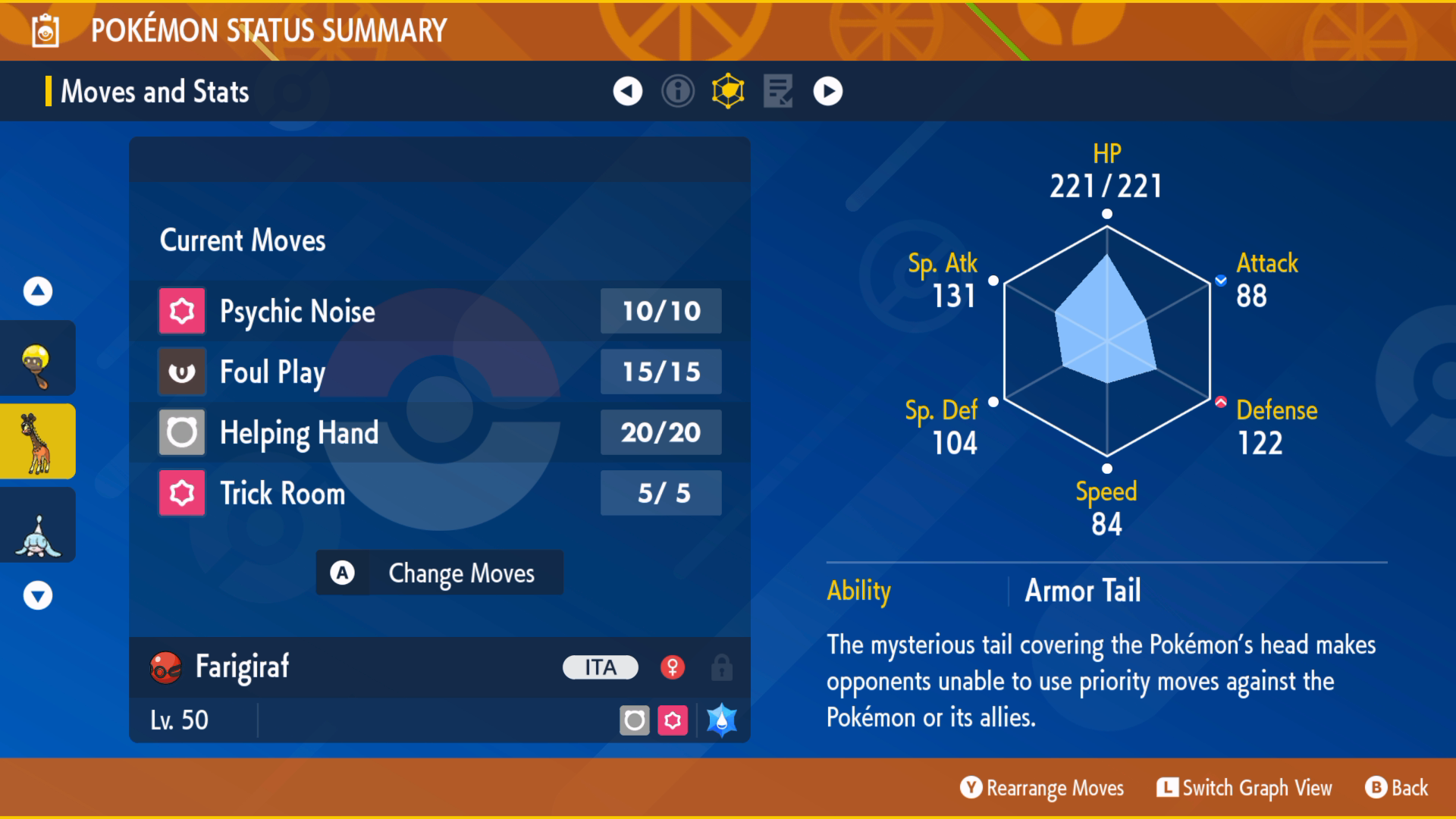 Summary Screen