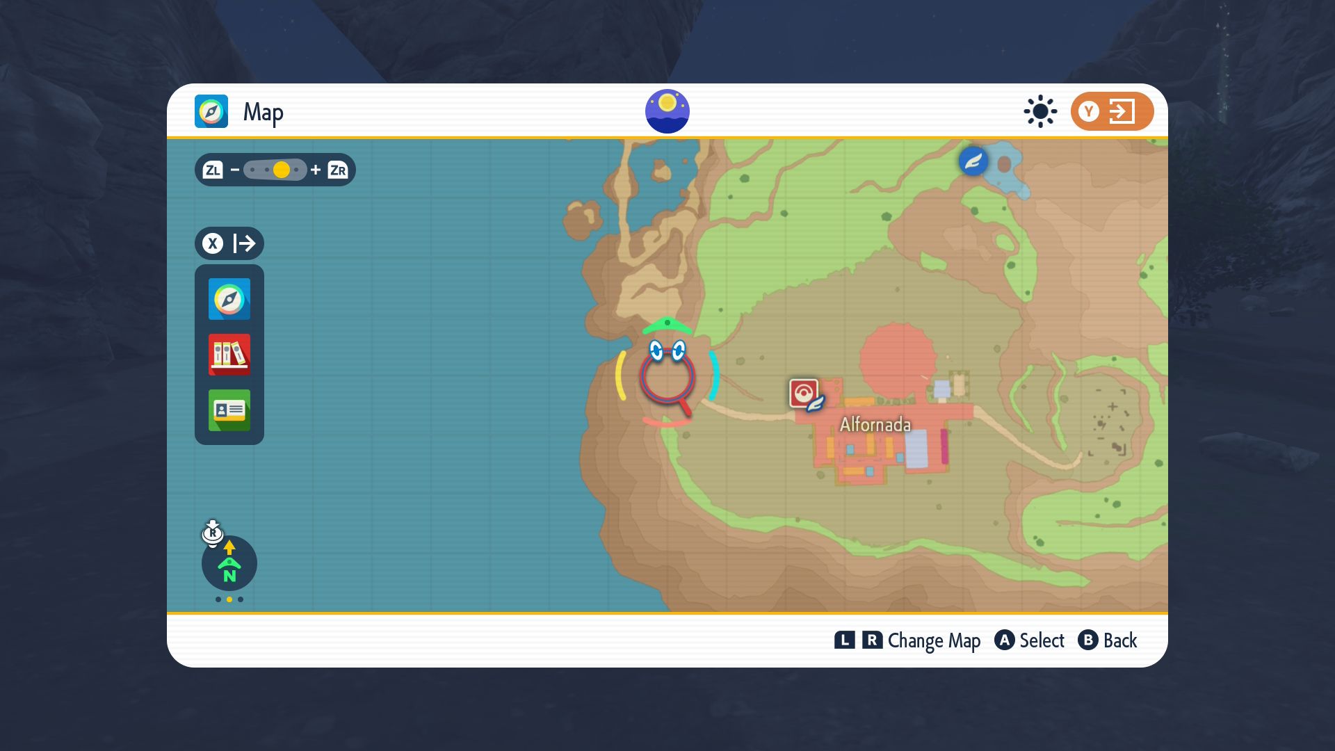 Map of cave to the West of Alfornada