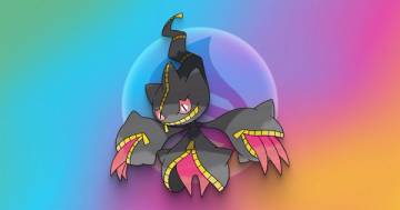 Mega Banette in Mega Raids event artwork — Pokémon GO