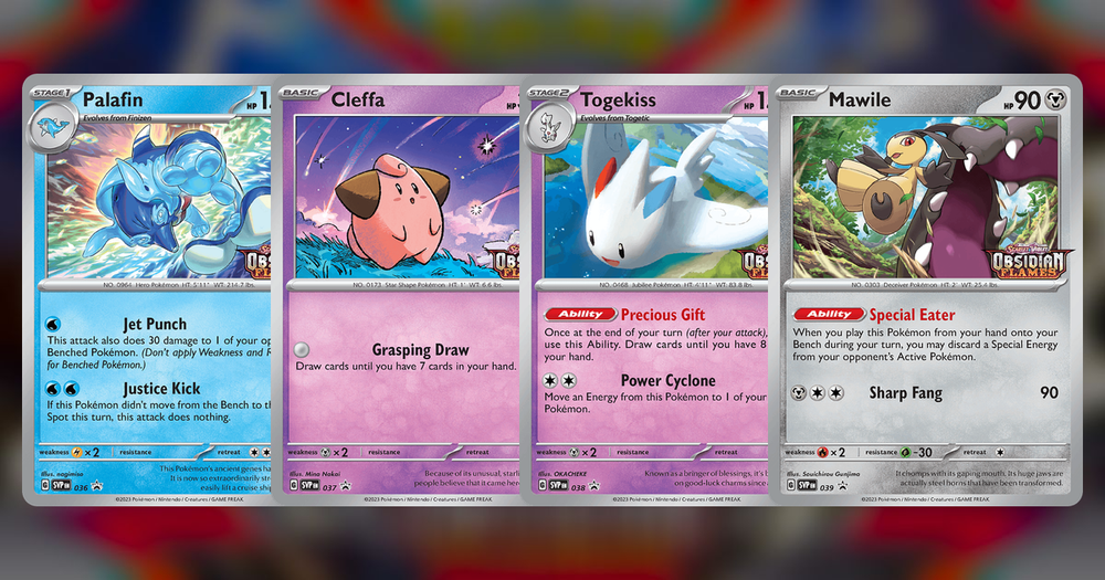 Scarlet & Violet—Obsidian Flames Build & Battle Box promo cards