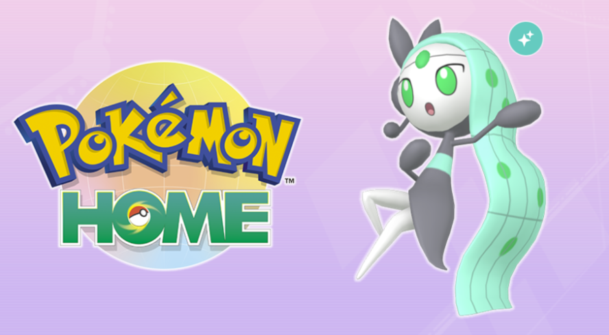 For the first time in Pokémon history, a shiny version of the Psychic and Normal-Type Mythical Melody Pokémon Meloetta is available as a mystery gift.