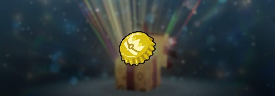 A special distribution is now available, allowing trainers to get a free Gold Bottle Cap.