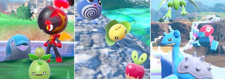 Red, Green, and Blue Pokémon are appearing in Mass Outbreaks in Pokémon Scarlet & Violet!