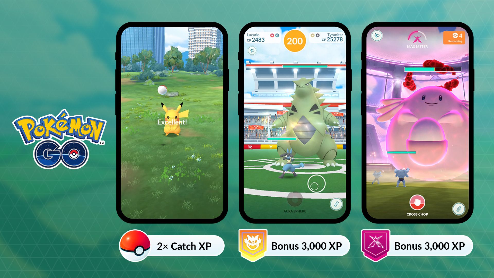 XP Celebration Event in Ppkémon GO