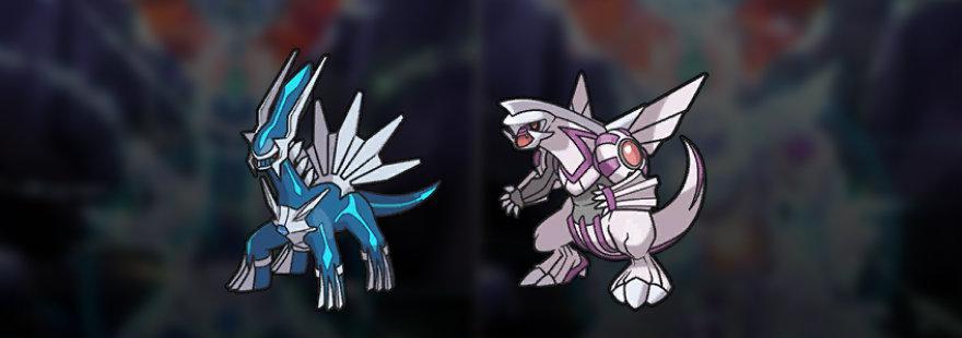 Challenge Dialga and Palkia in 5-star raids