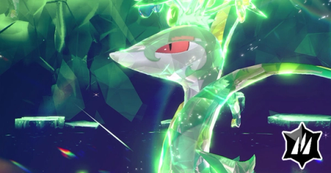 Mighty Serperior Tera Raid in Pokémon Scarlet & Violet!
