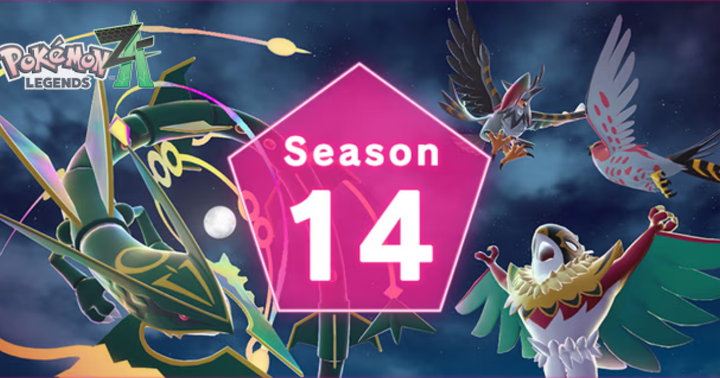 Ranked Battles Season 14 in Pokémon Legends Z-A!