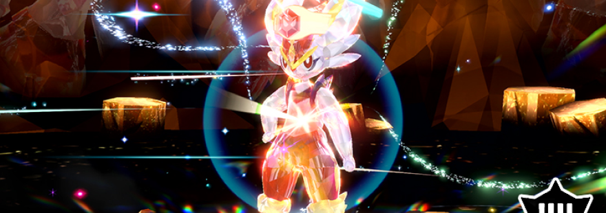 Cinderace with the Mightiest Mark is back in Tera Raids in Pokémon Scarlet & Violet!