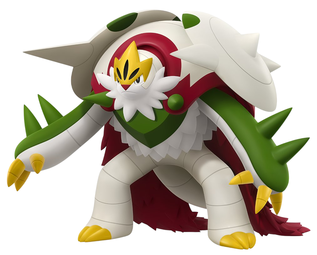 Mega Chesnaught Render with transparent background