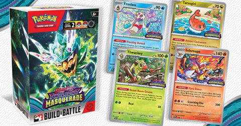 Scarlet & Violet—Twilight Masquerade Build & Battle Box and promo cards