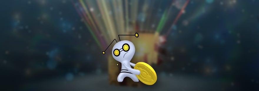 Attention Trainers! You can now claim a Gimmighoul with the Upbeat Mark in celebration of the 4th episode of Pokémon Paldean Winds.