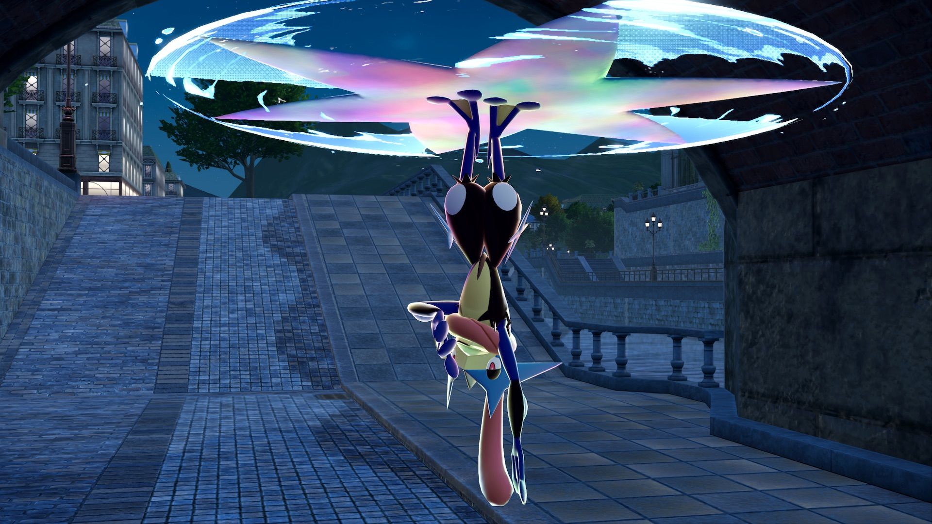 Mega Greninja in Pokémon Legends: Z-A