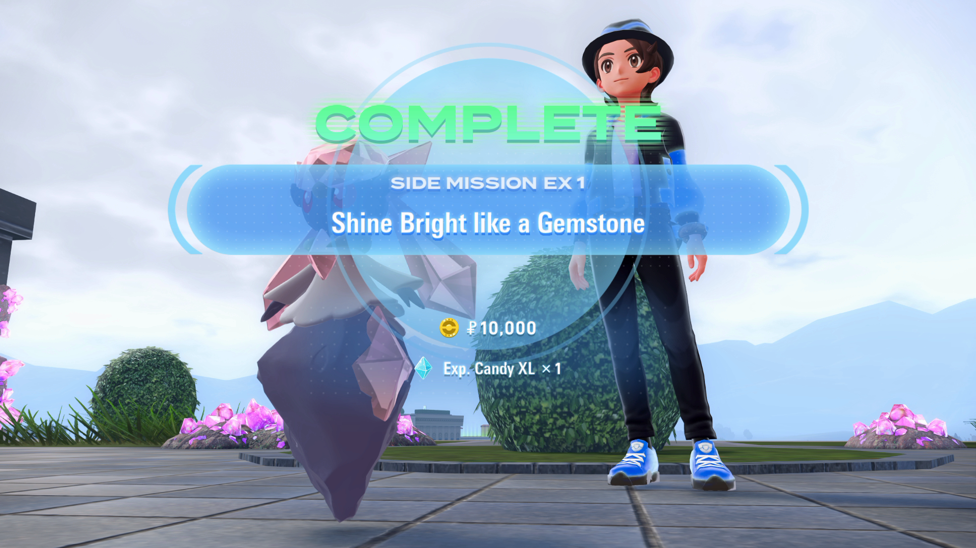 Side Mission "Shine Bright like a Gemstone" finished.