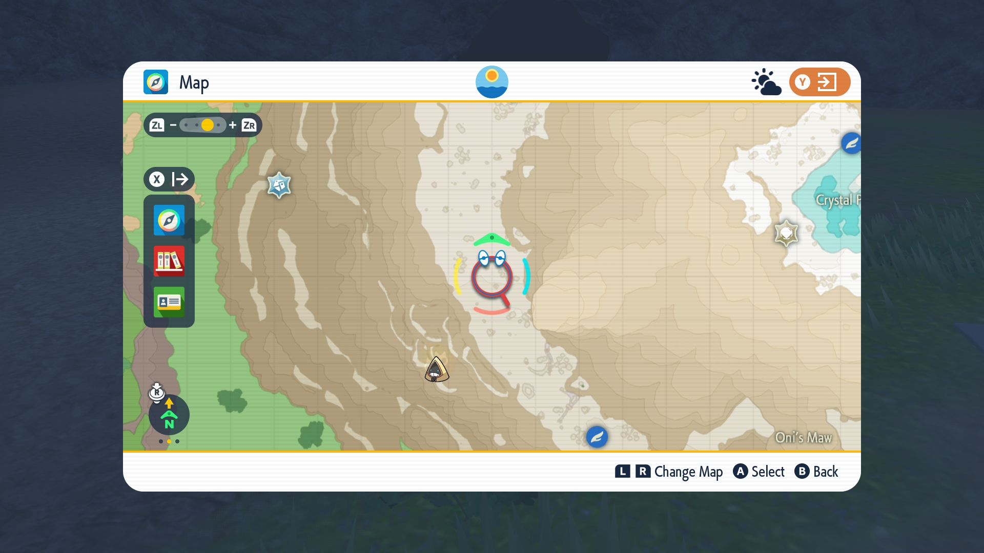 Map of Infernal Pass