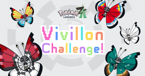 Spewpa Mystery Gift and Vivillon Challenge in Pokémon Legends Z-A!