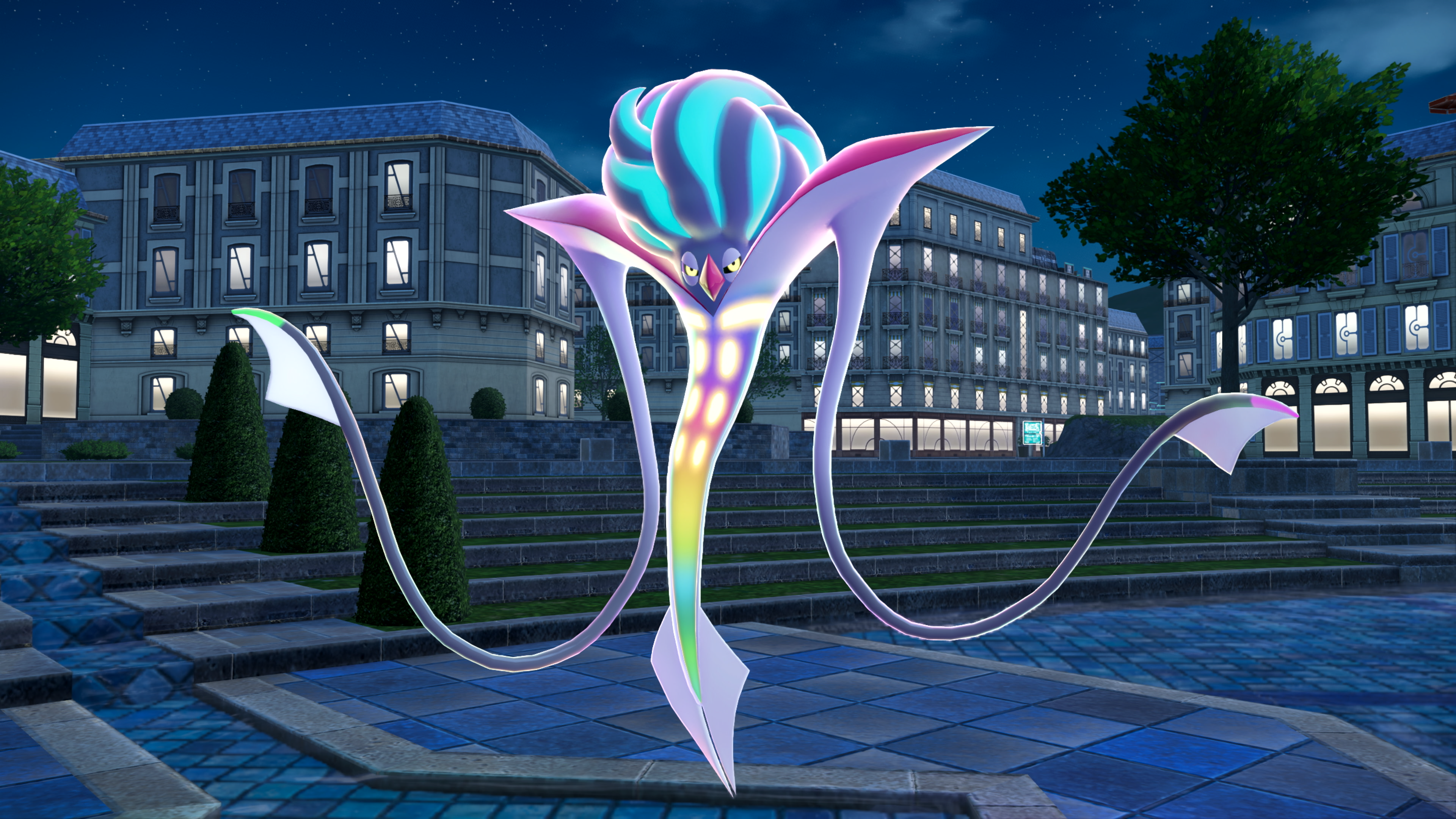 Mega Malamar in Lumiose City