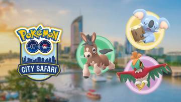 Pokémon GO City Safari: Brisbane event artwork — Pokémon GO