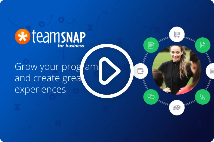Demo video TeamSnap for Business screenshot