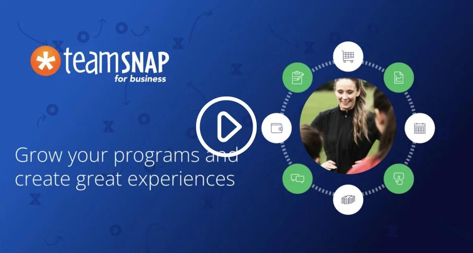 Demo video TeamSnap for Business screenshot