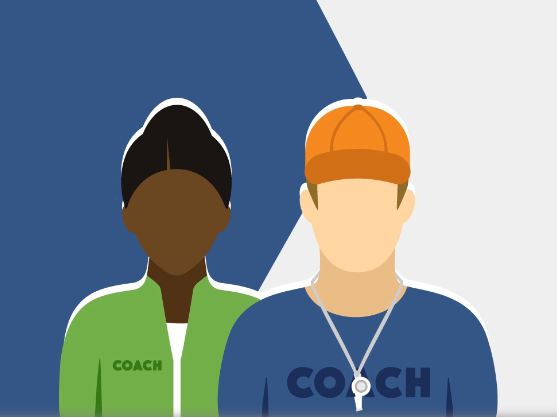 NCSA illustrations of coaches
