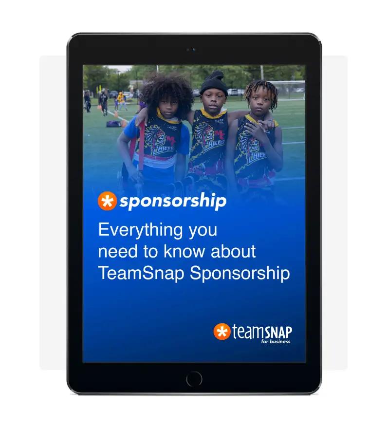 Preview of: Everything you need to know about TeamSnap Sponsorship