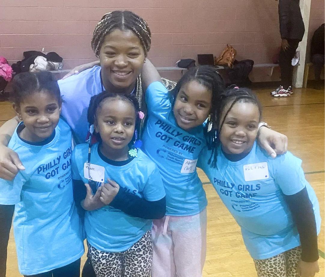 Philadelphia Youth Sports Collaborative hosted a Philly Girls Got Game Basketball clinic