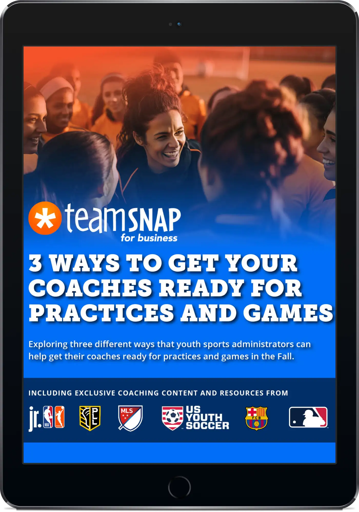 Ebook 3 Ways to Get Your Coaches Ready for Practices and Games